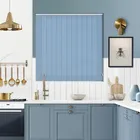 Cora Blue Vertical Blind