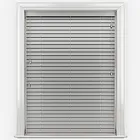 Woodlux Rhino Grey Faux Wood Venetian Blind