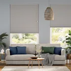 Double Duolight Matte Grey Thermal Blind