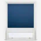 Double Roller Spectrum Blackout Blue & White Double Roller Blind
