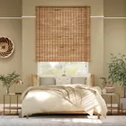Loreto Walnut Roll Up Blind