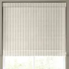 Emily Bond George Stripe Made To Measure Roman Blind Linen