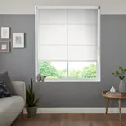 Insta Fit No Drill Freesia White Roller Blinds - Fit In 30 Secs