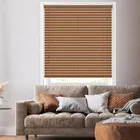 50mm Honey Wooden Blinds