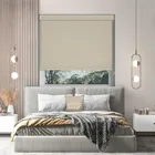 Bedtime Sandstone Beige Pelmet Roller Blind