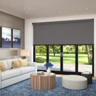 Zenith Xl Pure Grey Extra Wide Electric Roller Blinds