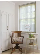 Pale Mint 89mm Sheer Vertical Blind
