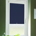 Banlight Duo Fr Navy (blackout) Perfect Fit Blackout Roller Blinds