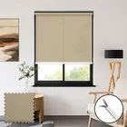Seclusion Cream 230vac Electric Privacy Roller Blinds