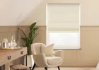 Grandeur Pearl White - Roman Blind
