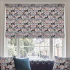 Carrie Neely Carousel Made To Measure Roman Blind Sky Blue