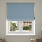Laura Ashley Louise Star China Blue Blinds Uk