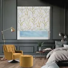 Osier Mustard Pelmet Roller Blind