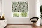 Ted Baker Velvet Opal Floral Sage - Designer Roman Blind