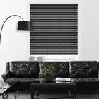 50mm Midnight Faux Wood Blinds