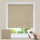 Serenity Cream Battery Powered Electric Privacy Roller Shades
