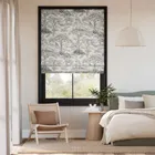 Kisumu Charcoal Roman Blind