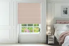 Joni Blush Pink - Textured Roman Blind