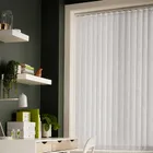 Linden Lunar Light Filtering Vertical Blinds
