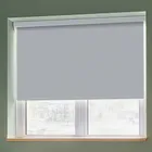 Polaris Grey Light Filtering Roller Blinds