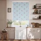 Garden Blooms Blue Roller Blind