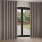 Leysin Graphite Wave Curtain Blinds Uk