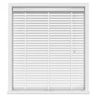 Gloss Pure White Real Wood With Tapes Motorised Blinds Uk