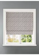 Penthouse Crescent Birch Geometric Pattern Roman Blind