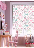 Under The Sea Candy Blackout Cordless Spring Loaded Roller Blind