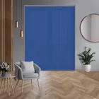 Luxe Glacier Blue Vertical Blind