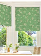 Arya Sage Floral Roller Blind