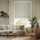 Phoenix Teal Green Roman Blind