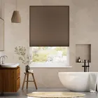 Electric Duoshade Cordless Chocolate Thermal Blind