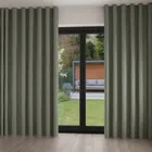 William Morris At Home Bird And Anemone Woven Eucalyptus Wave Curtain Blinds Uk