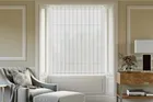 Santorini White - Heavy Voile Vertical Blind