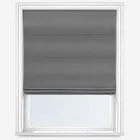 Pamuk Charcoal Roman Blind