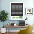 Carbon Electric Wooden Blinds