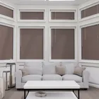 Perfect Fit No Drill Metal Blind - Mocha - 25mm
