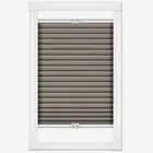 Luna Walnut Perfect Fit Pleated Blind