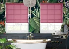 Roma Hot Pink - Motorised Roller Blind