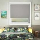 Bedtime Hopsack No Drill Roller Blind