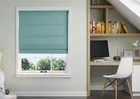 Oslo Peacock - Roman Blind