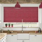 Storm Scarlet Roman Blinds