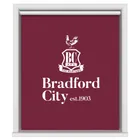 Bradford City Afc White On Claret Blinds Uk