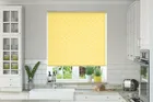 Abstra Yellow - Vinyl Blackout Roller Blind