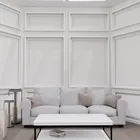 Perfect Fit No Drill Metal Blind - Calico - 25mm