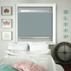 Tensioned Dovestone Blackout Lagoon Honeycomb Pleated Blind