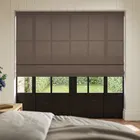 Ante Decor Celest No Joins Sheer Made To Measure Roman Blind Toffee