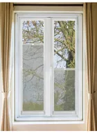 Perfect Fit® Sheer Dark Grey Bottom Up Blind
