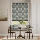 William Morris Pimpernel French Grey Roman Blind